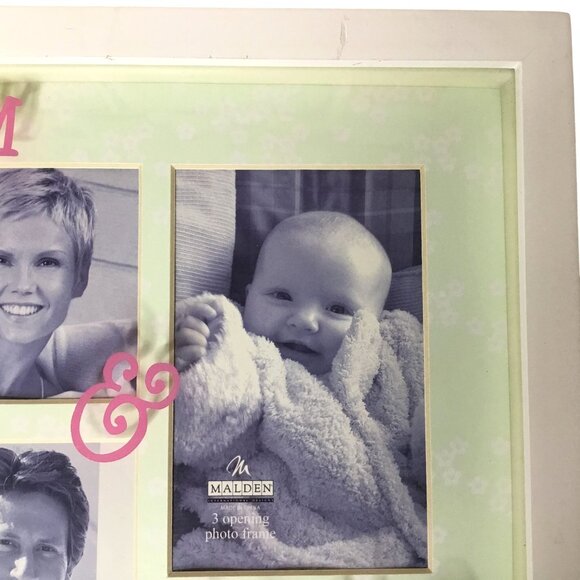 MALDEN Baby Photo Frame Mom Dad = Me 10.5 x 10.5 Nursery Décor Baby Shower Gift - Picture 5 of 5